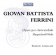 Ferrini Giovan Battista - Harpsichord Works Ferrini Giovan Battista - Harpsichord Works