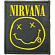 Nirvana - Smiley Woven Patch Nirvana - Smiley Woven Patch