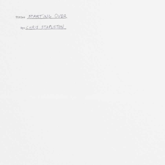 Stapleton Chris - Starting Over