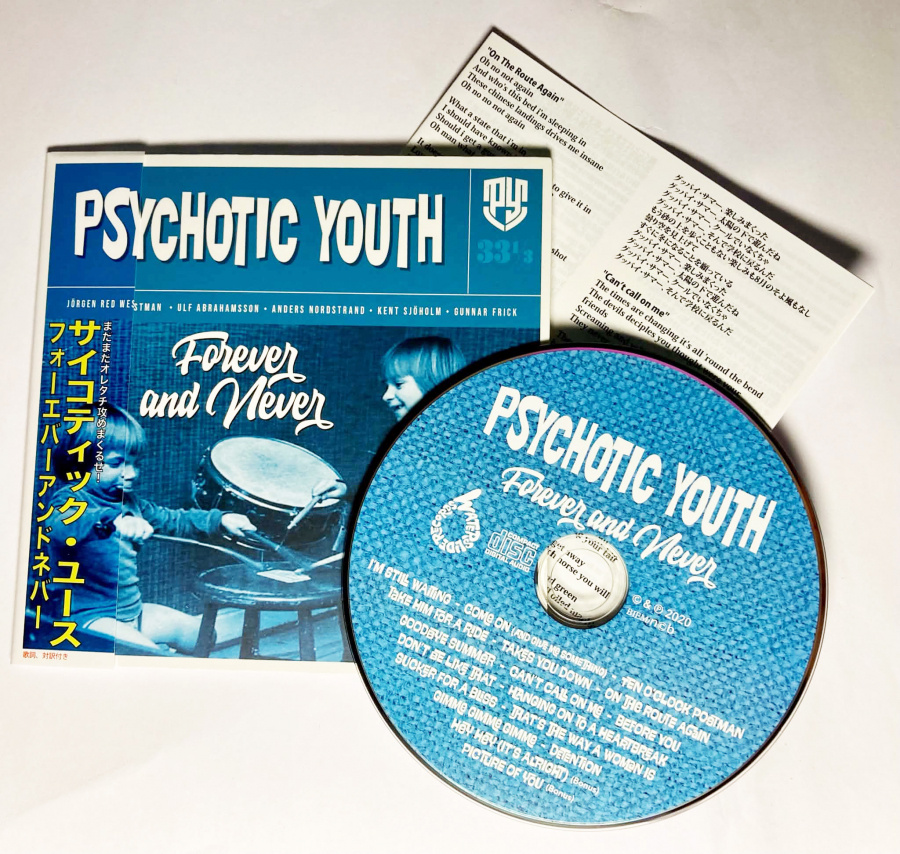 Psychotic Youth - Forever and Never (Slipcase CD / Japan Edition w. OBI)