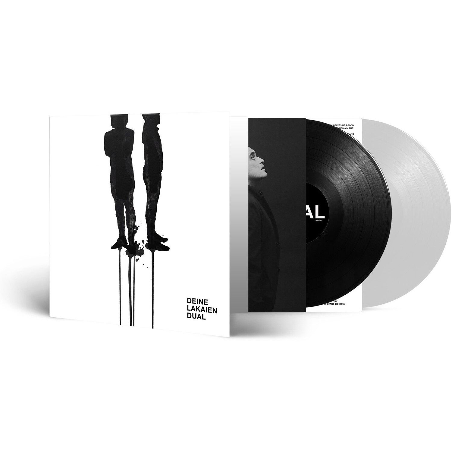 Deine Lakaien - Dual (2 Lp Vinyl 1 Black 1 White)