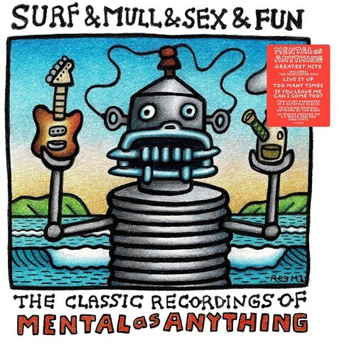 Mental As Anything - Surf & Mull & Sex & Fun (Red & Whit