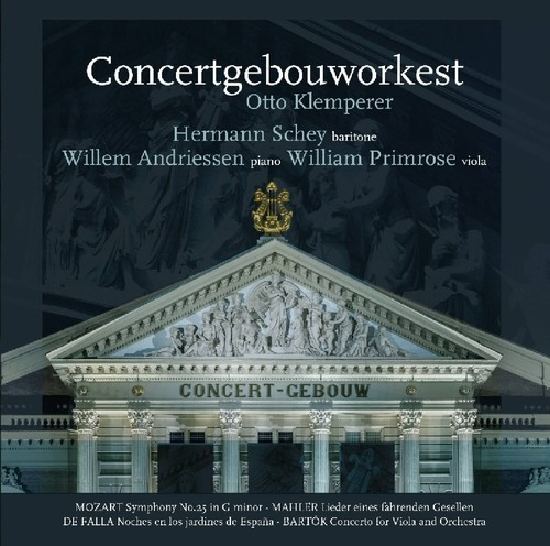 Mozart/ Mahler/ Falla/ Bartok - Symp. 25/Viola Concerto