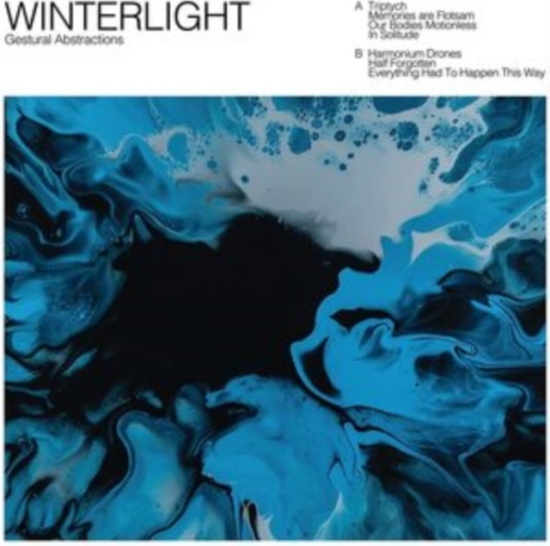 WINTERLIGHT - GESTURAL ABSTRACTIONS (BLUE WITH BL