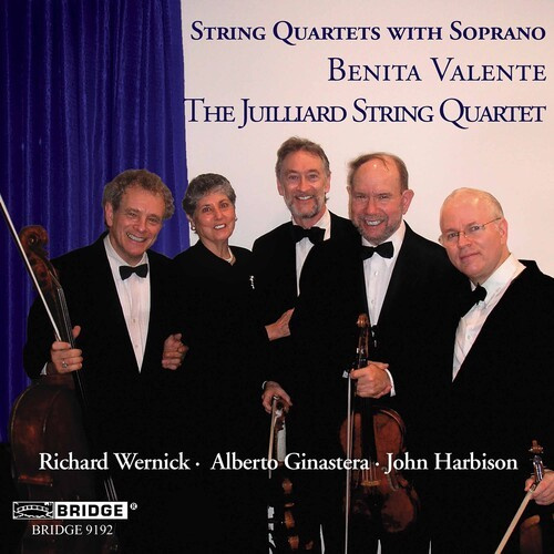 Wernick/Ginastera - String Quartets With Sopr