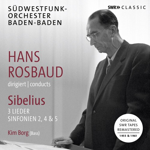 Jean Sibelius - 3 Lieder And Sinfonien Nos. 2, 4 &