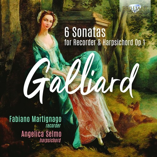 Galliard Johann Ernst - 6 Sonatas For Recorder & Harpsichor