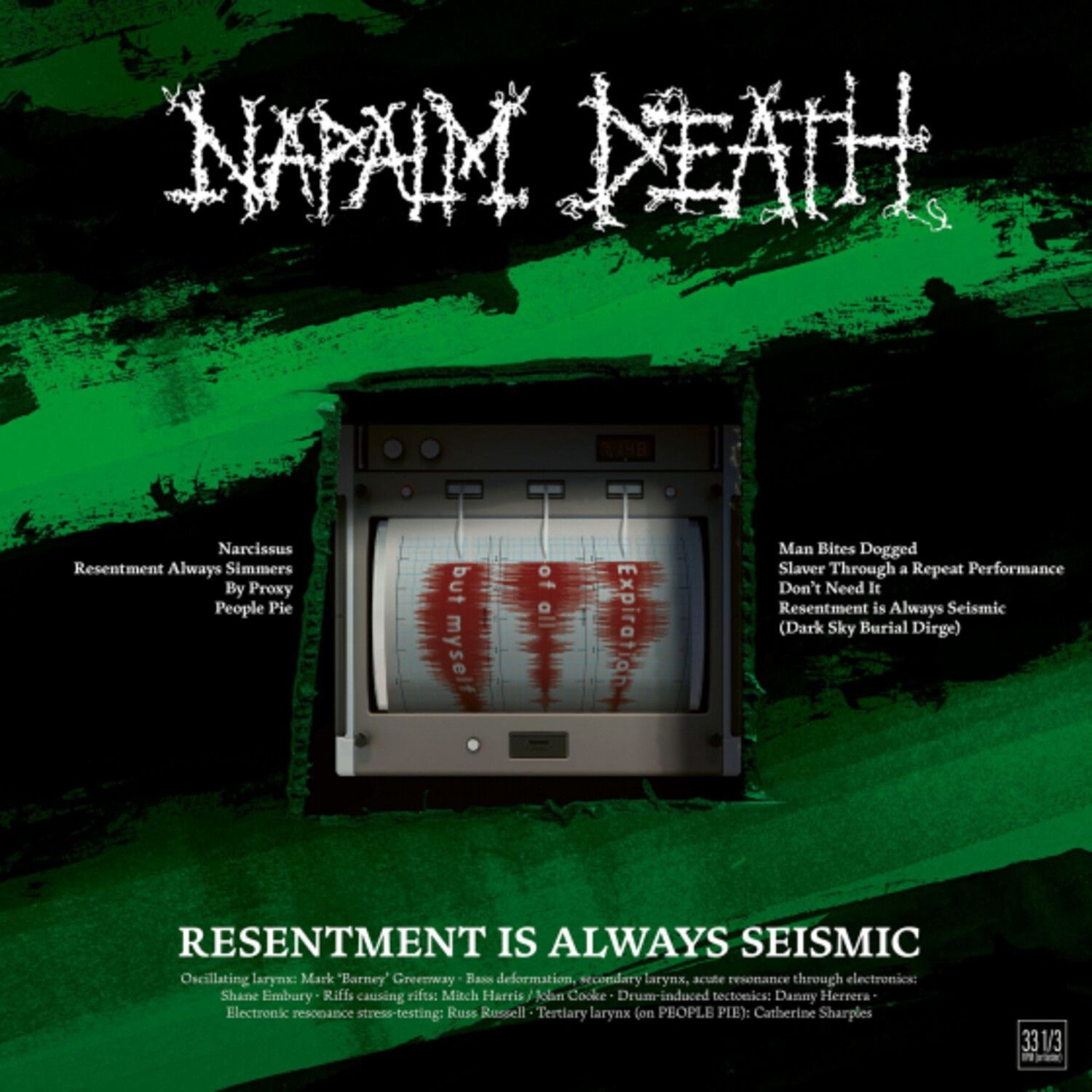 Napalm Death - Resentment is Always Seismic - a final t