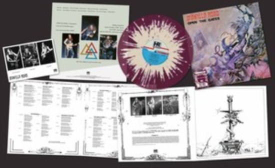 Manilla Road - Open The Gates (Purple/Bone Splatte