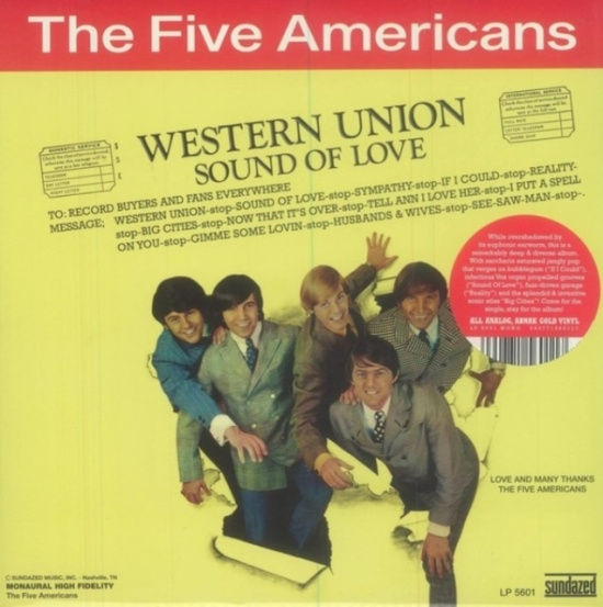 Five Americans The - Western Union (Gold Vinyl)