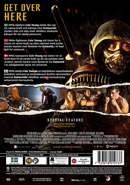 Movie - Mortal Kombat (Dvd)
