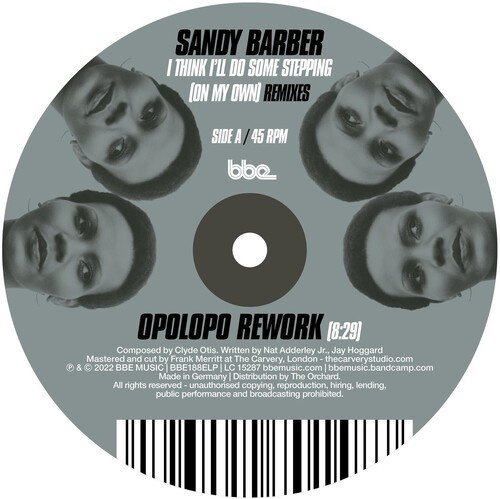 Barber Sandy - I Think I'll Do Some Stepping (On M