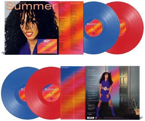 Summer Donna - Donna Summer (Blue & Red)