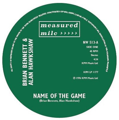 Bennett Brian & Alan Hawkshaw - Name Of The Game