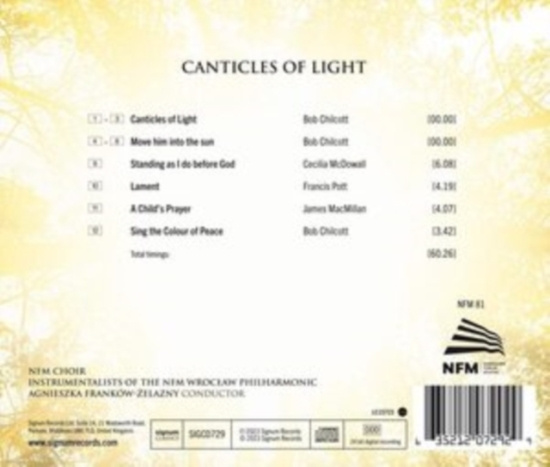 Chilcott Bob - Canticles Of Light