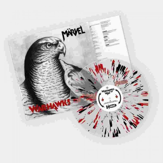 Märvel - Warhawks Of War Lp (Transp. Red & Black Splatter Vinyl LP)