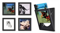 Show And Listen - Black LP Flip Frame 4-Pack