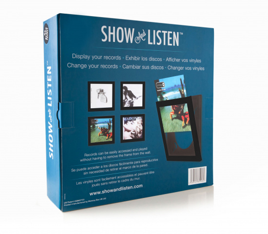 Show And Listen - Black LP Flip Frame 4-Pack