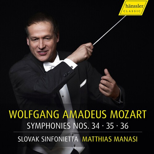 Mozart Wolfgang Amadeus - Symphonies Nos. 34, 35 & 36