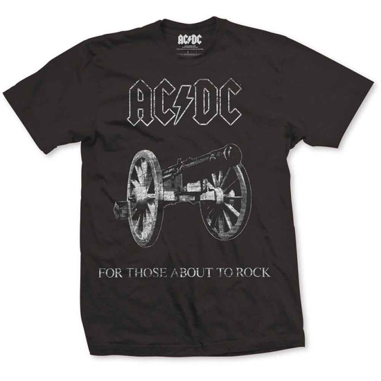 Ac/Dc - About To Rock Uni Bl     (S)