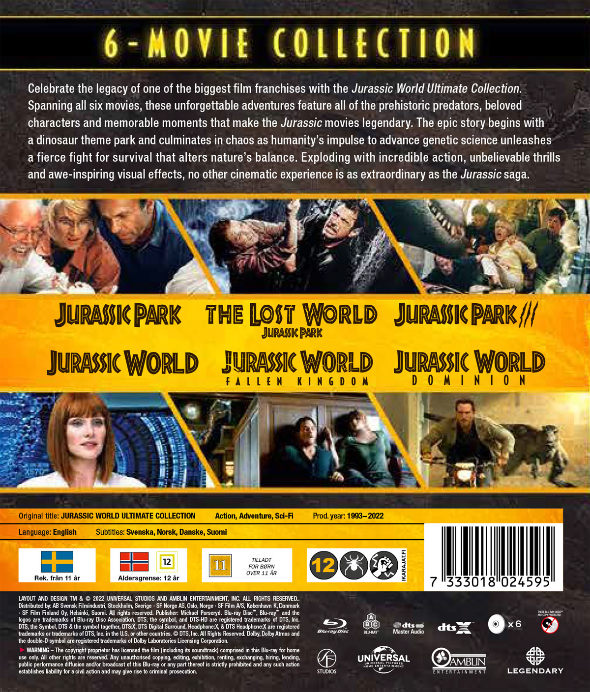 Movie - Jurassic World Ultimate Collection (Bd)