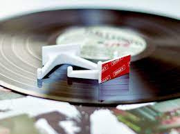 VinylZubehör - Vinylhalter Vit Självhäftande