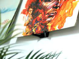 VinylZubehör - Vinylhalter Svart Självhäftande 4-pack