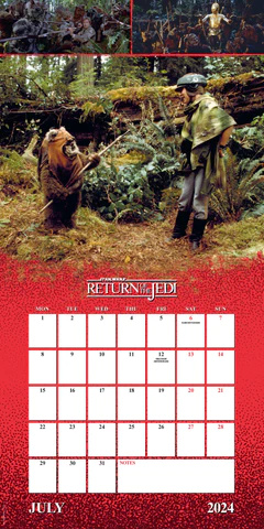 Star Wars - Star Wars Classic 2024 Square Calendar