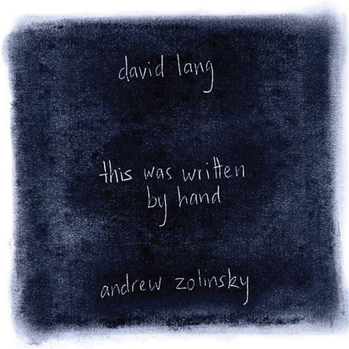 Lang - This Was Written By Hand