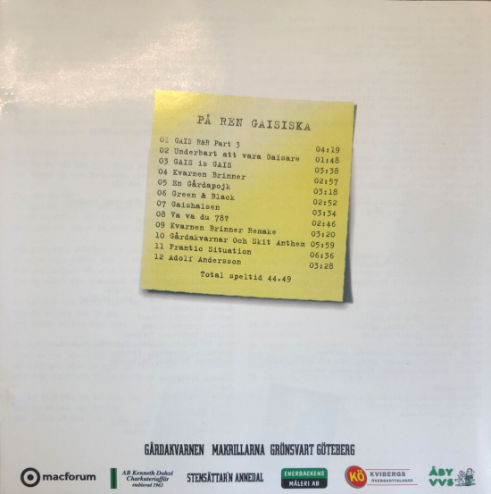 Various Artists - På ren gaisiska