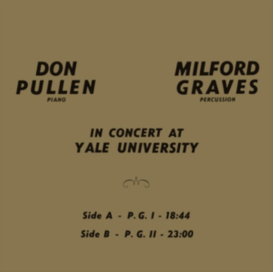 Graves Milford / Don Pullen - In Concert At Yale University