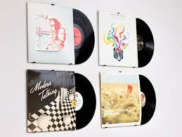 Vinylhalter - LP-Krokar Svarta 2 Par (6 st)