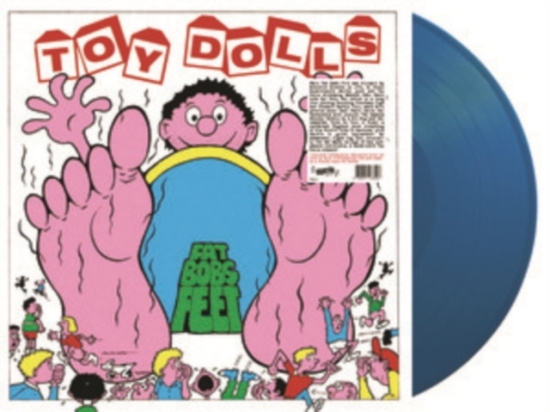 Toy Dolls - Fat Bobs Feet (Blue Vinyl Lp + Post