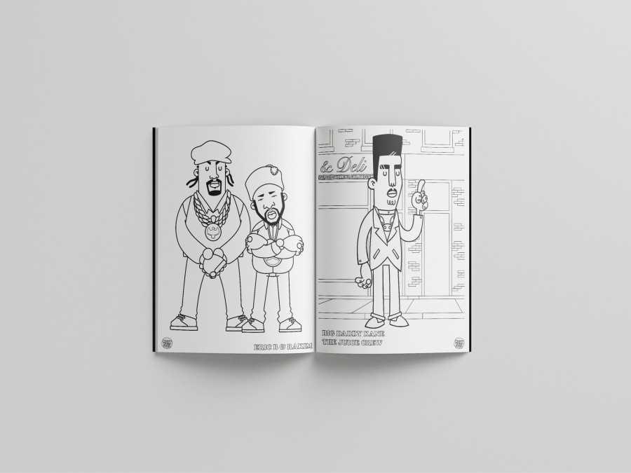 Mark 563 - Hip Hop Coloring Book