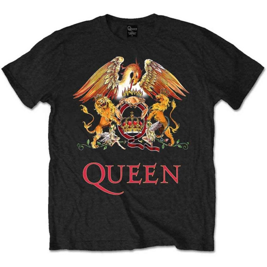 Queen - Kids T-Shirt: Classic Crest