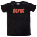 Ac/Dc - Logo Snow Wash Uni Bl Ac/Dc - Logo Snow Wash Uni Bl