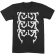 The Cult - Repeating Logo Uni Bl The Cult - Repeating Logo Uni Bl