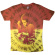 Jimi Hendrix - Electric Ladyland Uni Red Dip-Dye Jimi Hendrix - Electric Ladyland Uni Red Dip-Dye
