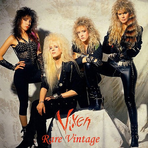 Vixen - Rare Vintage (Red Vinyl Lp)