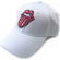 Rolling Stones - Classic Tongue Wht Baseball C Rolling Stones - Classic Tongue Wht Baseball C