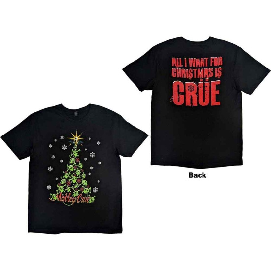 Motley Crue - Xmas Crue Uni Bl     (L)