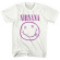 Nirvana - Purple Smiley Uni Wht Nirvana - Purple Smiley Uni Wht