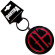 Pantera - Cowboys From Hell Emblem Keychain Pantera - Cowboys From Hell Emblem Keychain
