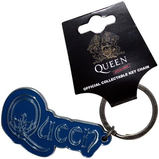 Queen - Crown In Q Logo Keychain