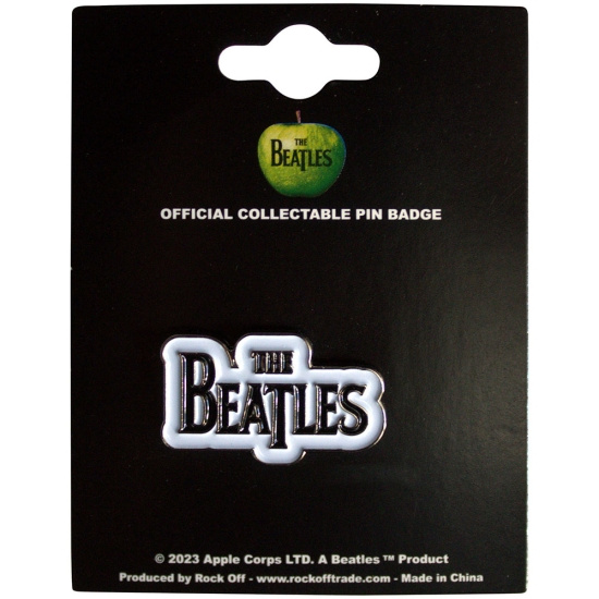 The Beatles - Drop T Logo Pin Badge