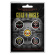 Guns N Roses - Bullet Logo Button Badge Pack Guns N Roses - Bullet Logo Button Badge Pack