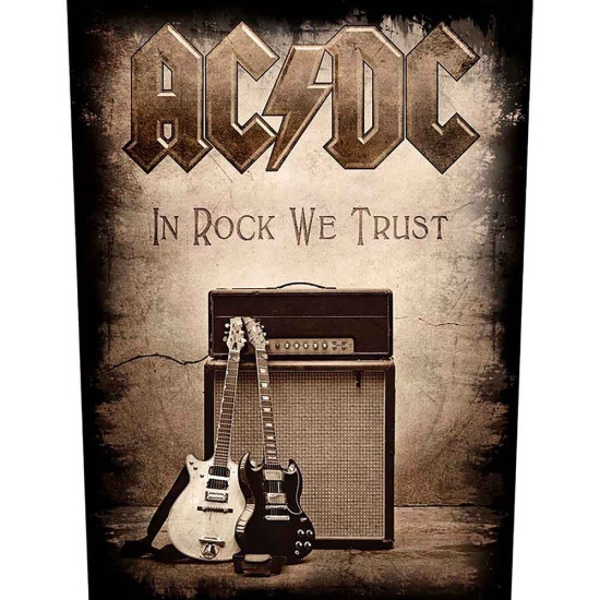 Ac/Dc - In Rock We Trust Back Patch