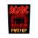 Ac/Dc - Pwr-Up Band Back Patch Ac/Dc - Pwr-Up Band Back Patch