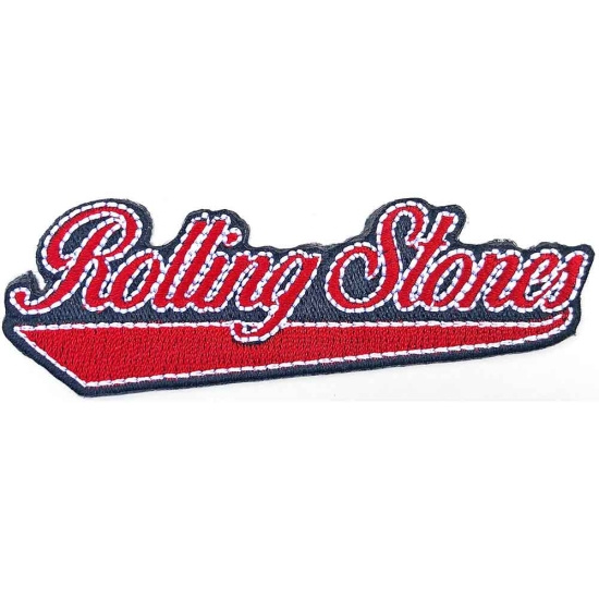 Rolling Stones - Logo Cut Out Patch (3,1 X 9,1 Cm)