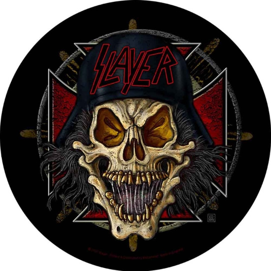 Slayer - Wehrmacht Circular Back Patch